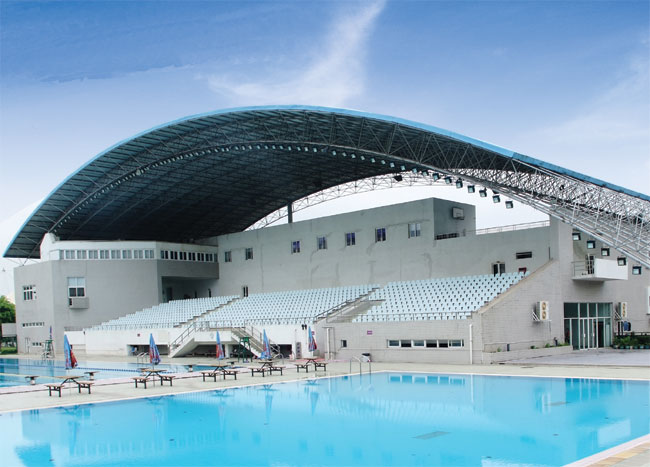 冀州游泳馆网架